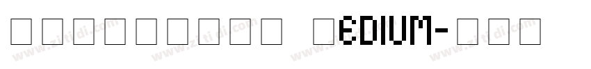 DINMEDIUM Medium字体转换
